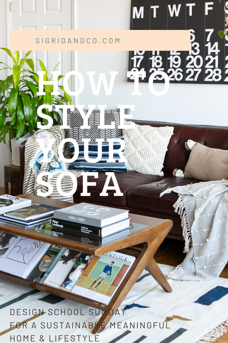 How to Style A Sofa - 3 Easy Ways