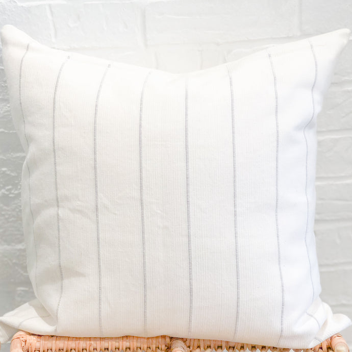 Dhalia Accent Throw Pillow in Light Gray