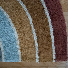 Load image into Gallery viewer, Rainbow Multi Color Cotton Accent Rug