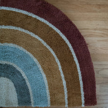 Load image into Gallery viewer, Rainbow Multi Color Cotton Accent Rug