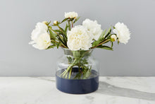 Load image into Gallery viewer, Glass Color Block Flower Vase