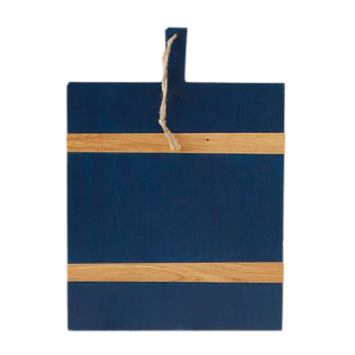Navy Blue Rectangle Charcuterie Board