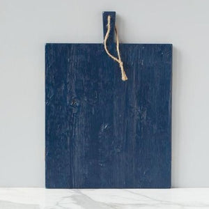 Navy Blue Rectangle Charcuterie Board