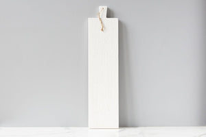 Large Serving Board in White