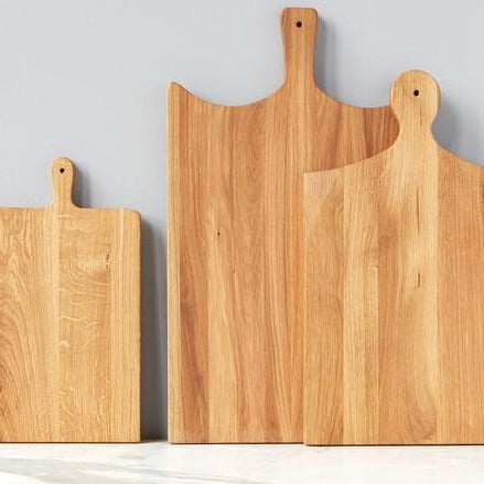 Set of Three Cutting Boards, Small, Medium and Large 