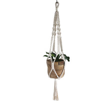 Load image into Gallery viewer, macrame-plant-hanger-natural