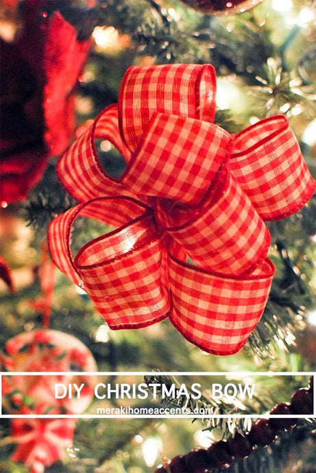 DIY Christmas Bow