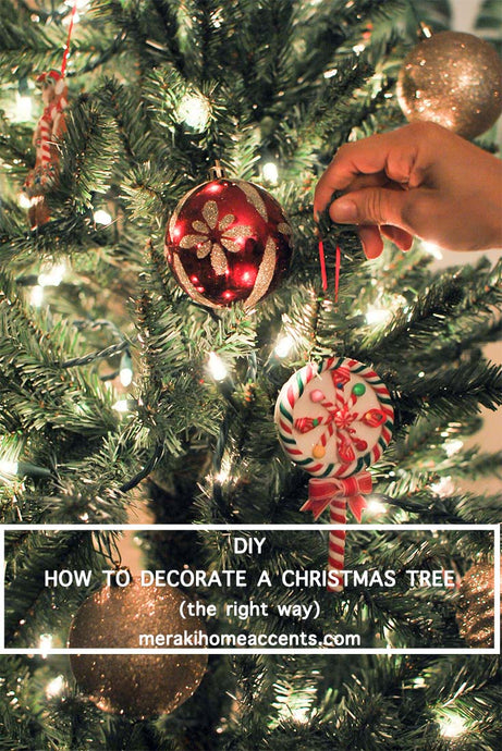 DIY How To Decorate a Christmas Tree (The Right Way)