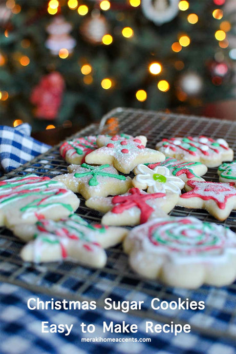 Christmas Sugar Cookies Easy Recipe