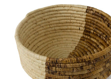 Load image into Gallery viewer, Banana Leaf Deep Round Bowl in Two Tones