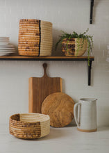 Load image into Gallery viewer, Banana Leaf Deep Round Bowl in Two Tones