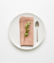 Load image into Gallery viewer, Linen Napkins Set of 4 Solid Colors