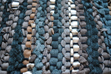 Load image into Gallery viewer, Natural Leather Accent Rug