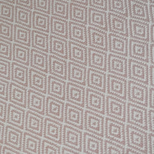 Load image into Gallery viewer, 5'x8' pink handmade area rug with modern design 