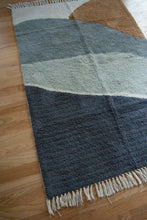 Load image into Gallery viewer, Ocean Breeze Blue Cotton Accent Rug