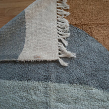 Load image into Gallery viewer, Ocean Breeze Blue Cotton Accent Rug