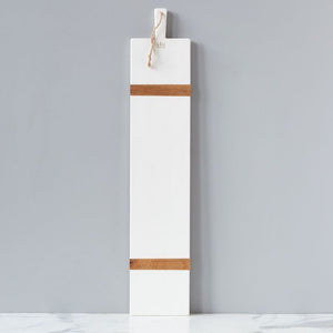 Large Serving Board in White