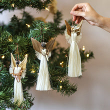 Load image into Gallery viewer, Set of Three Angel Ornaments