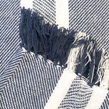 Load image into Gallery viewer, Nolita Throw Blanket in Navy Blue
