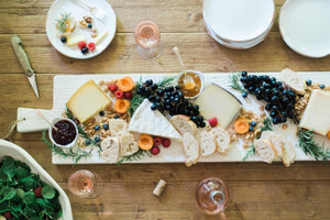 Large Serving Board in White