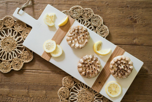 Reclaimed Wood Charcuterie Board in White