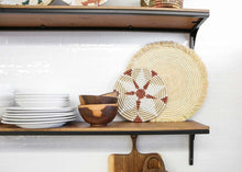 Load image into Gallery viewer, Natural Fringed Charger 15&quot; 