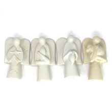 Load image into Gallery viewer, Angel Soapstone Sculpture with Eternal Light